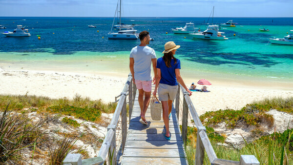 Longreach Bay, Rottnest Island Tourism Western Australia